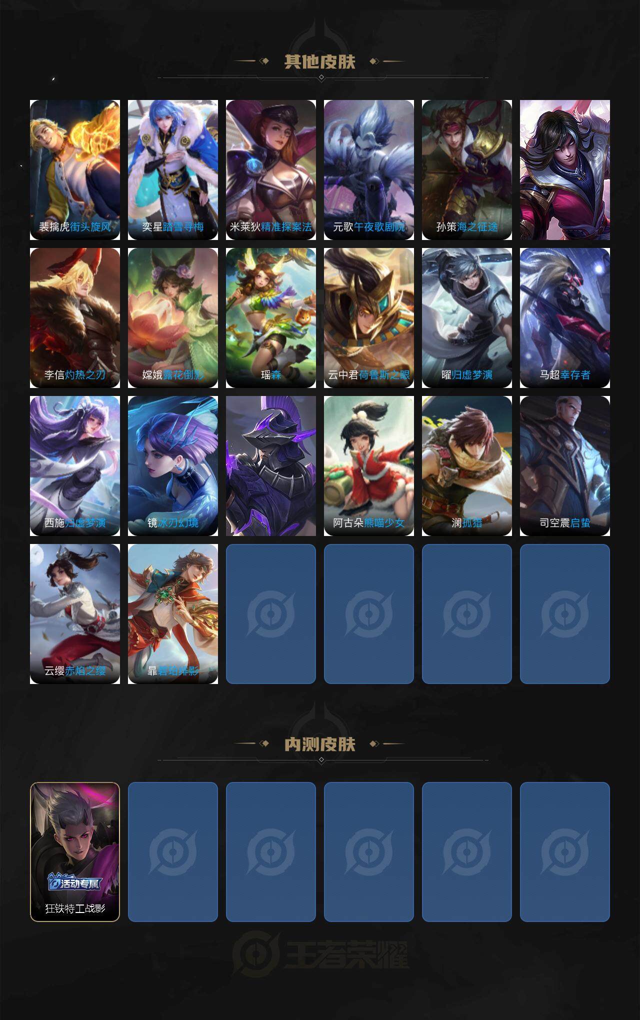 WZCMW3304665王者荣耀账号详情图4