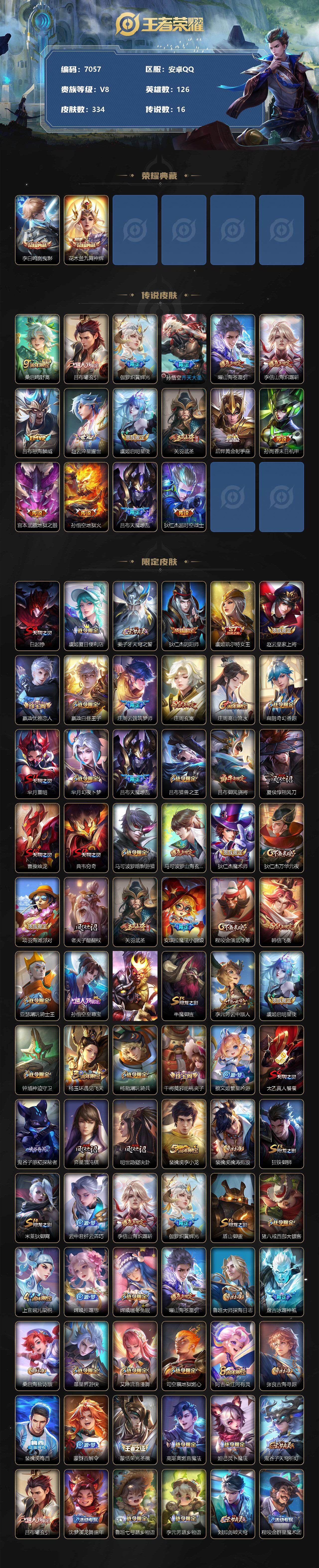 WZLX3378942王者荣耀账号详情图2