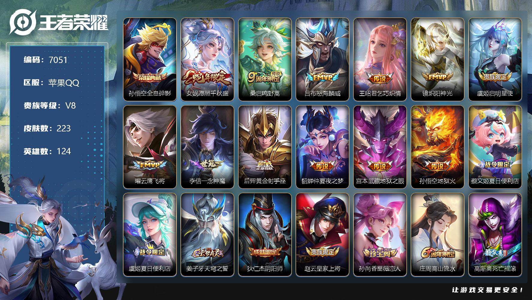 WZLX3378933王者荣耀账号详情图6