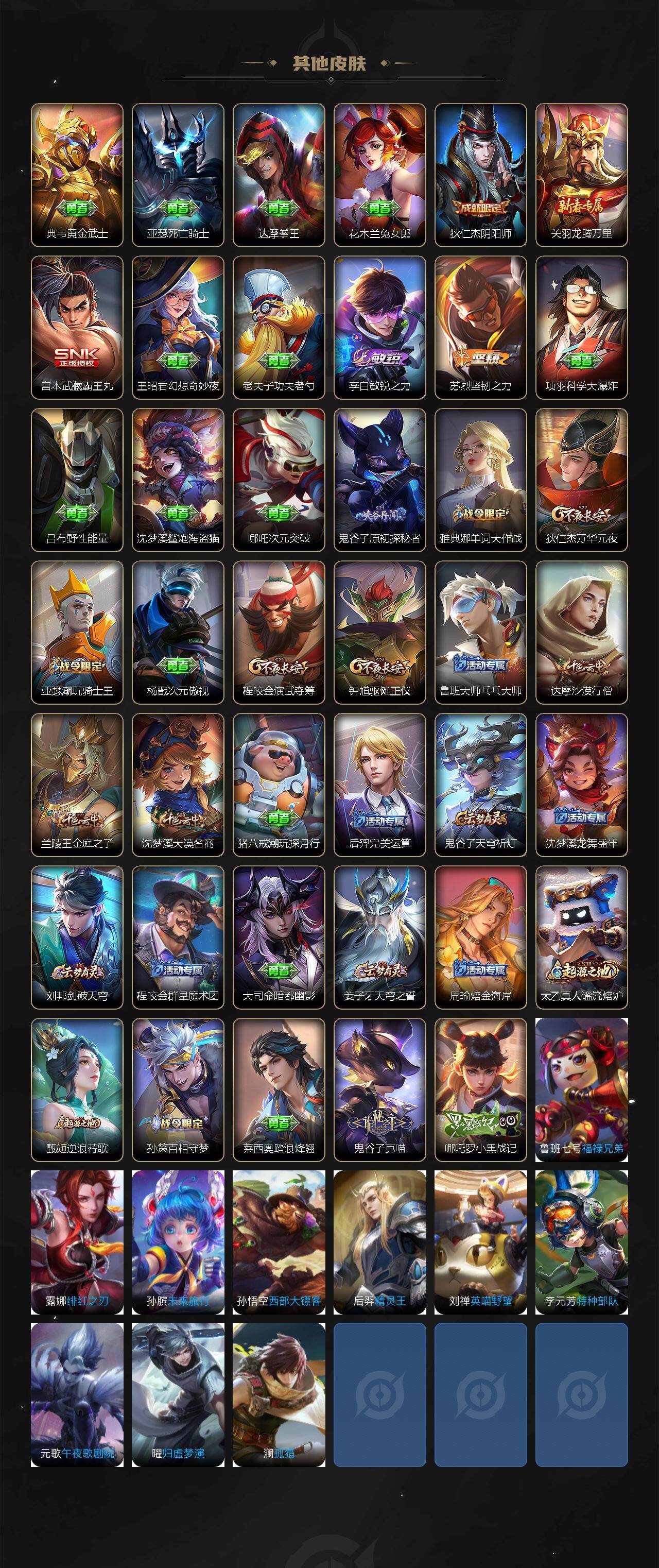 WZXS3385135王者荣耀账号详情图3