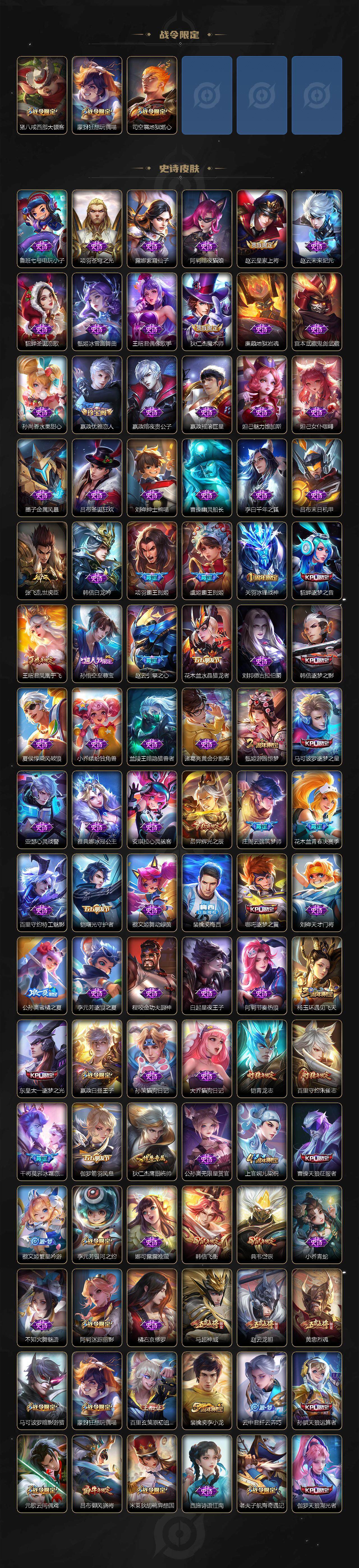 WZCMW3368622王者荣耀账号详情图4 WZCMW3368622王者荣耀账号详情图4