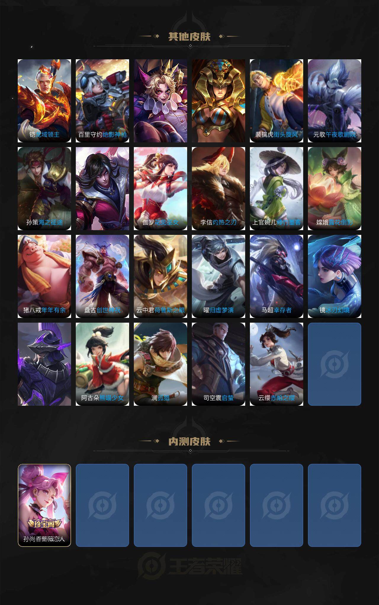 WZLX3330845王者荣耀账号详情图4