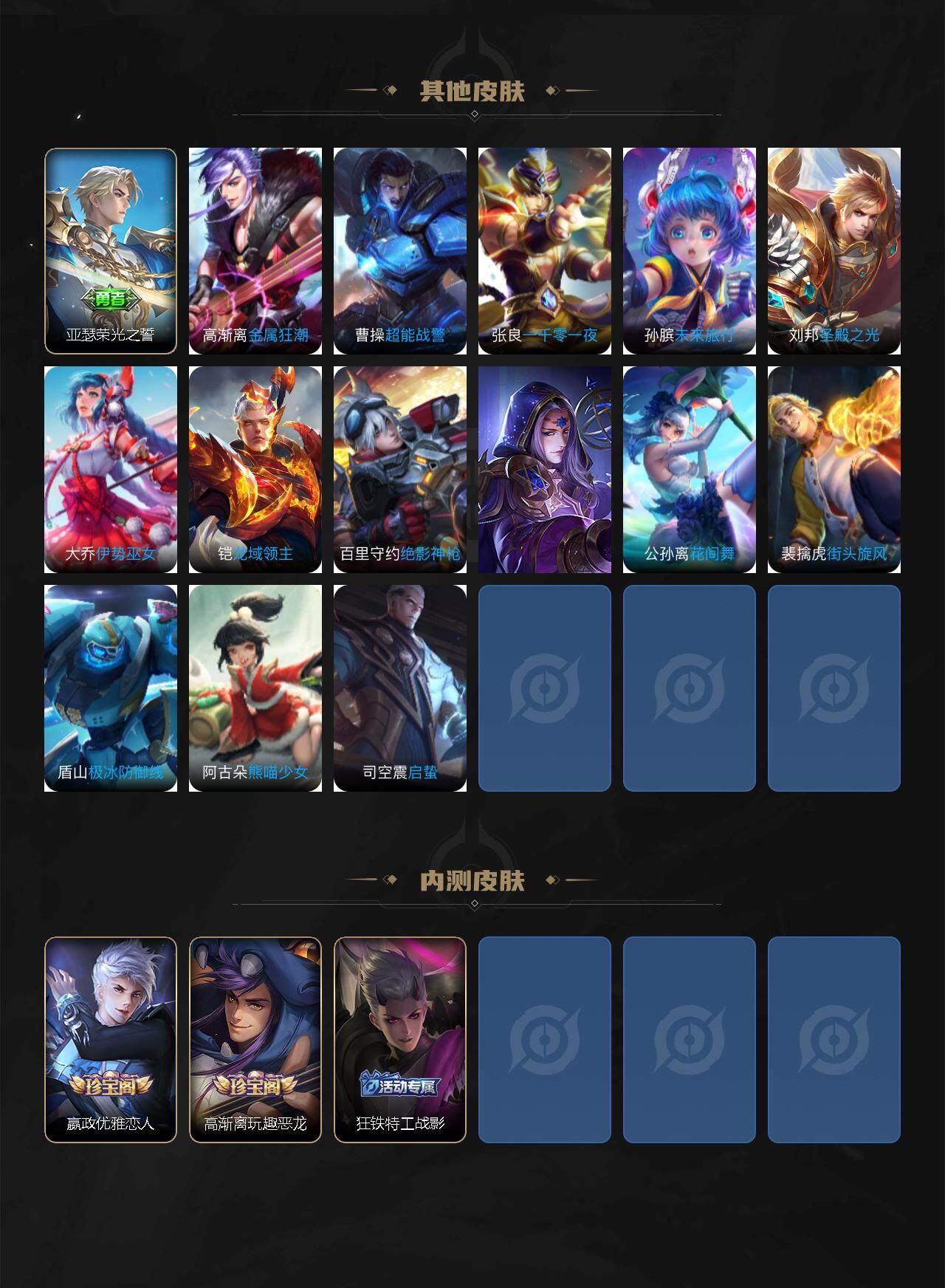 WZLE3306249王者荣耀账号详情图5