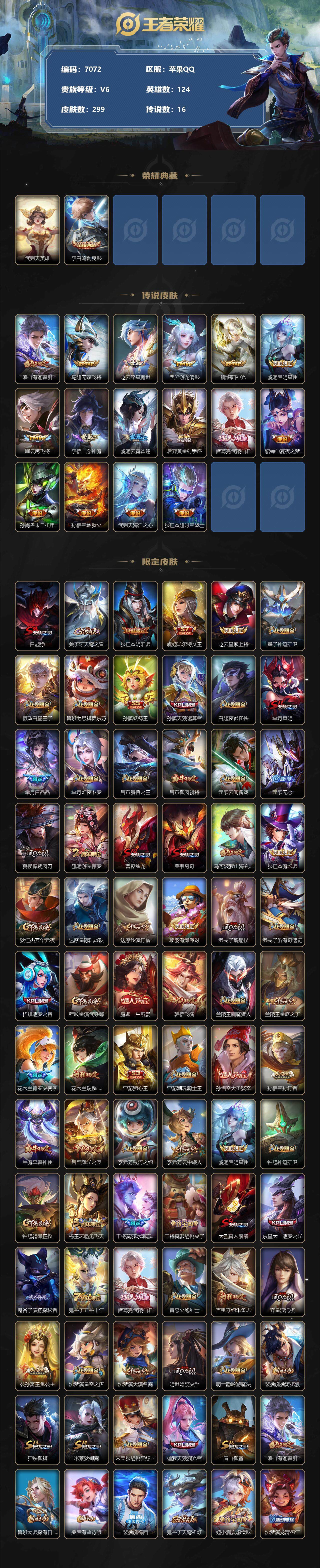 WZLX3378962王者荣耀账号详情图2