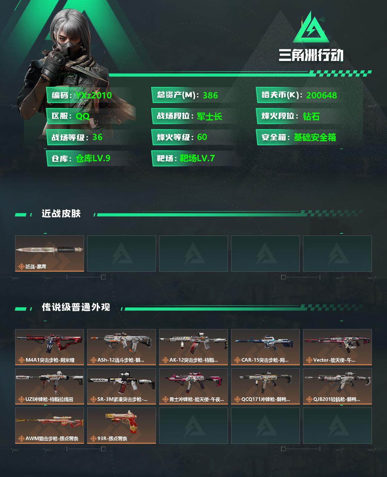 SJZCMW355444三角洲行动账号详情图2 SJZCMW355444三角洲行动账号详情图2