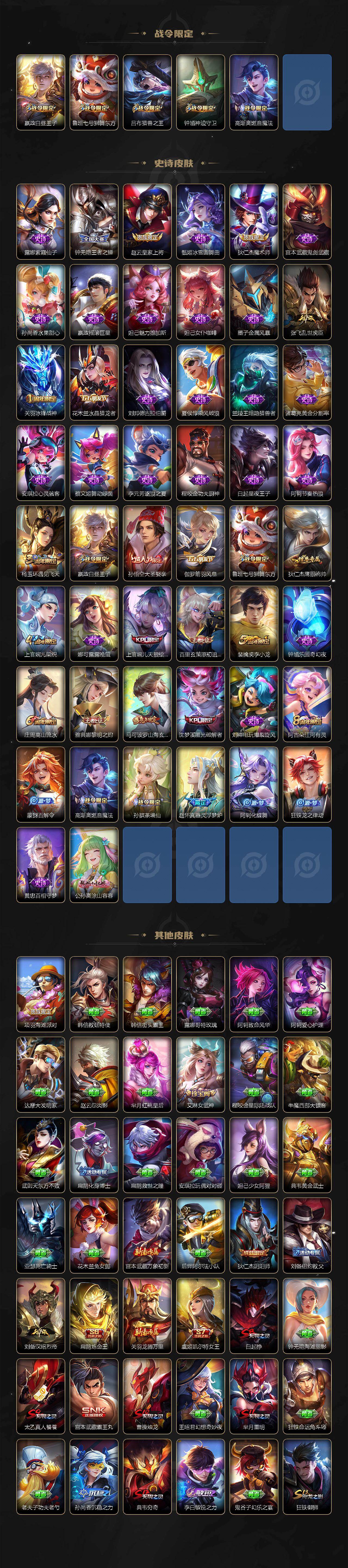 WZ0349297王者荣耀账号详情图3