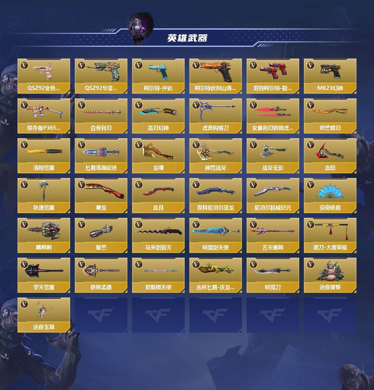 CFMEY355257枪战王者账号详情图3 CFMEY355257枪战王者账号详情图3