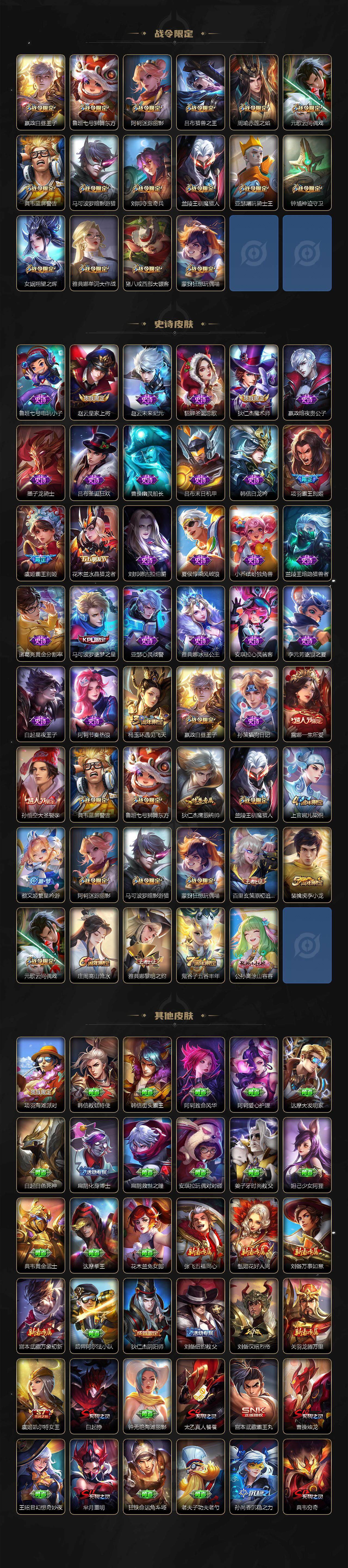 WZCMW3368683王者荣耀账号详情图3