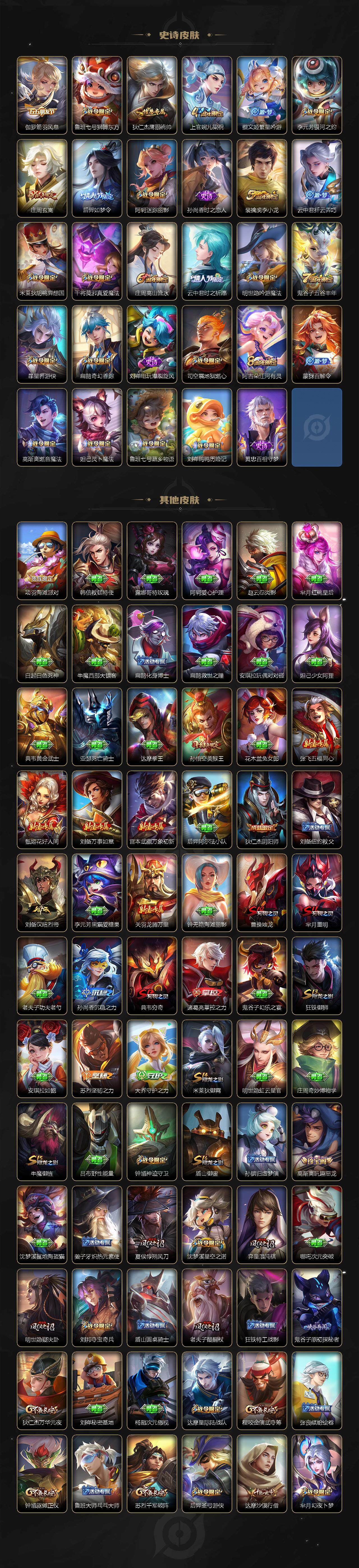 WZJM3309166王者荣耀账号详情图4 WZJM3309166王者荣耀账号详情图4