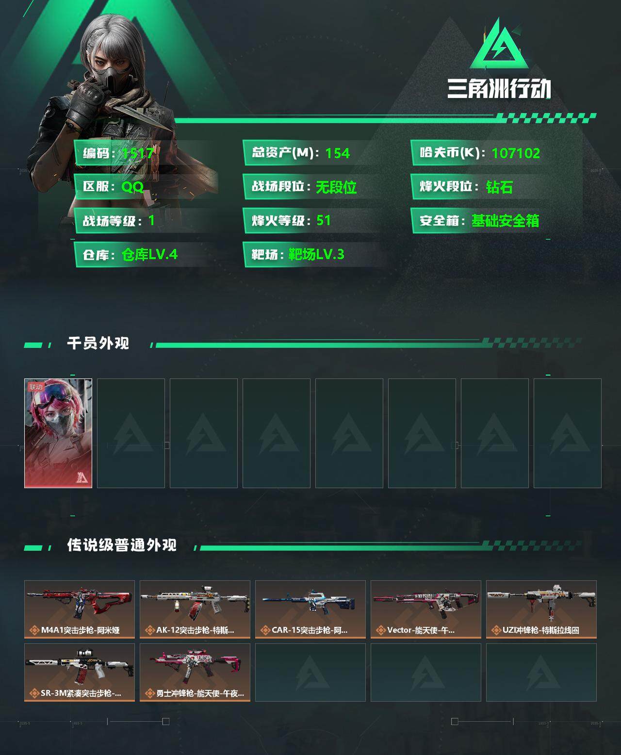 SJZQM357761三角洲行动账号详情图5 SJZQM357761三角洲行动账号详情图5