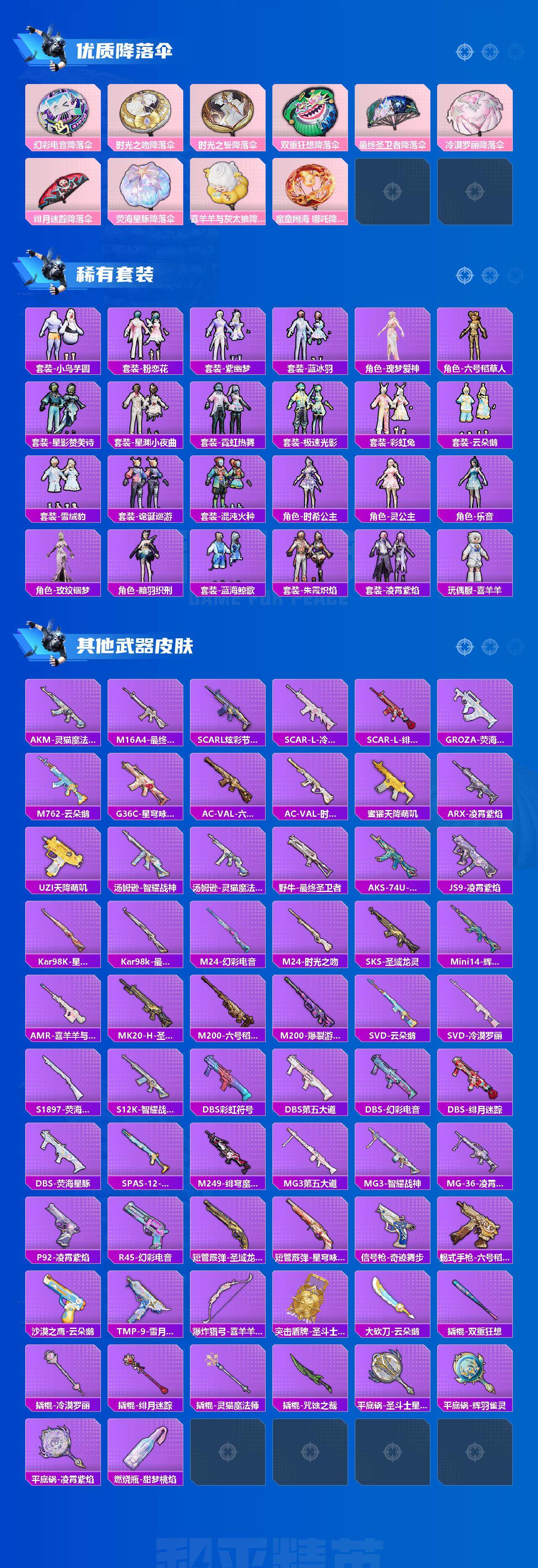 HPCMW3423606和平精英账号详情图2 HPCMW3423606和平精英账号详情图2