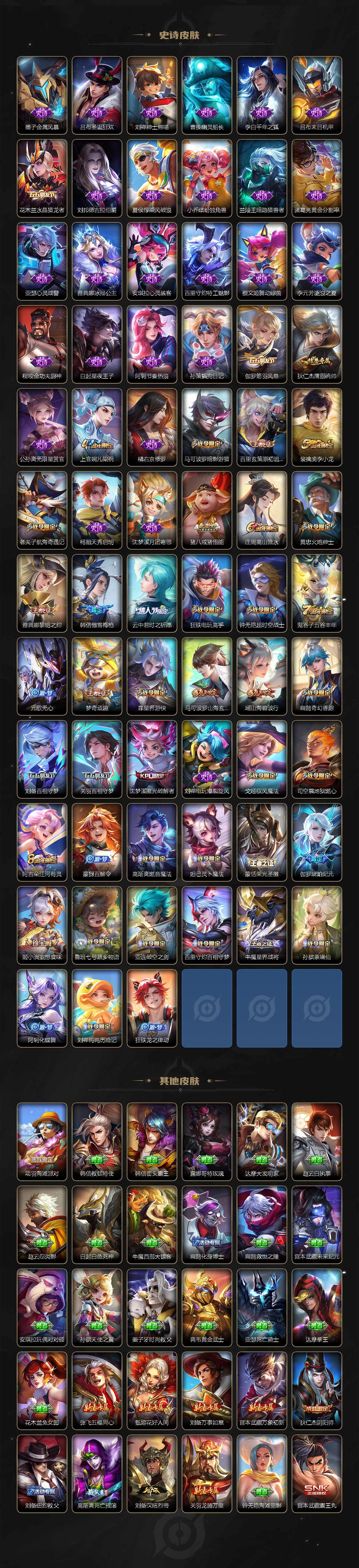 WZXS3385150王者荣耀账号详情图4 WZXS3385150王者荣耀账号详情图4