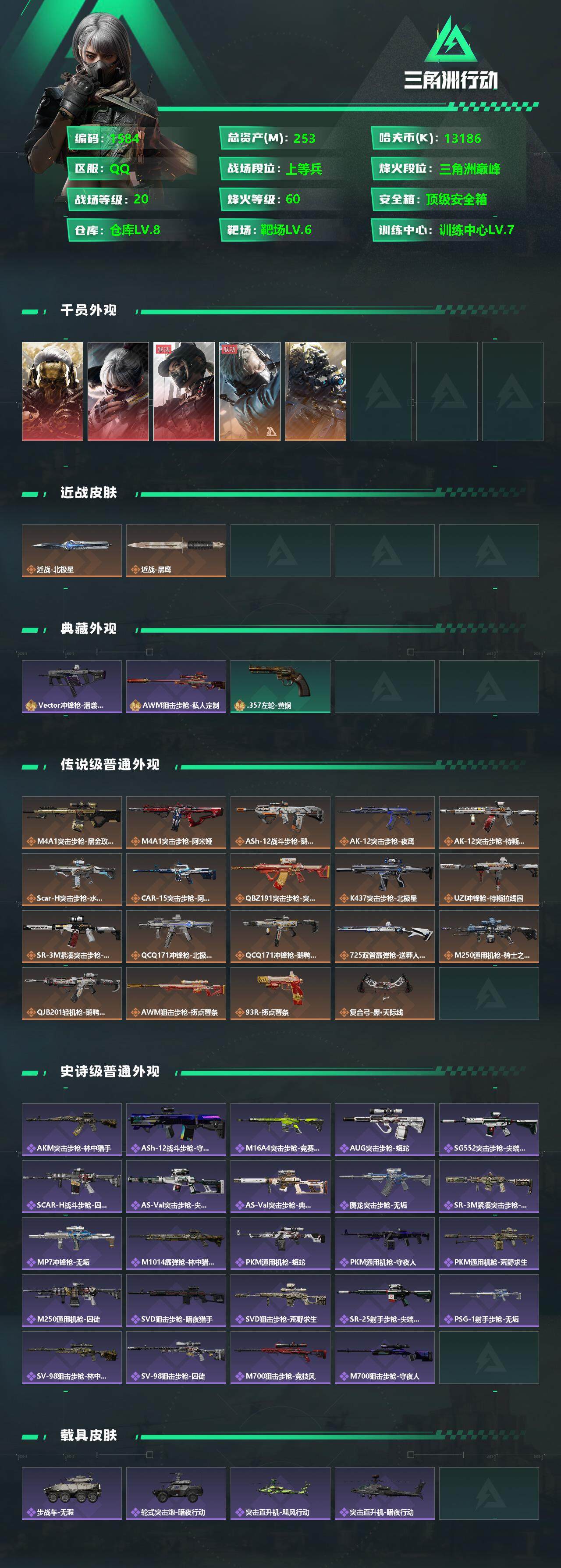 SJZQM340986三角洲行动账号详情图5 SJZQM340986三角洲行动账号详情图5