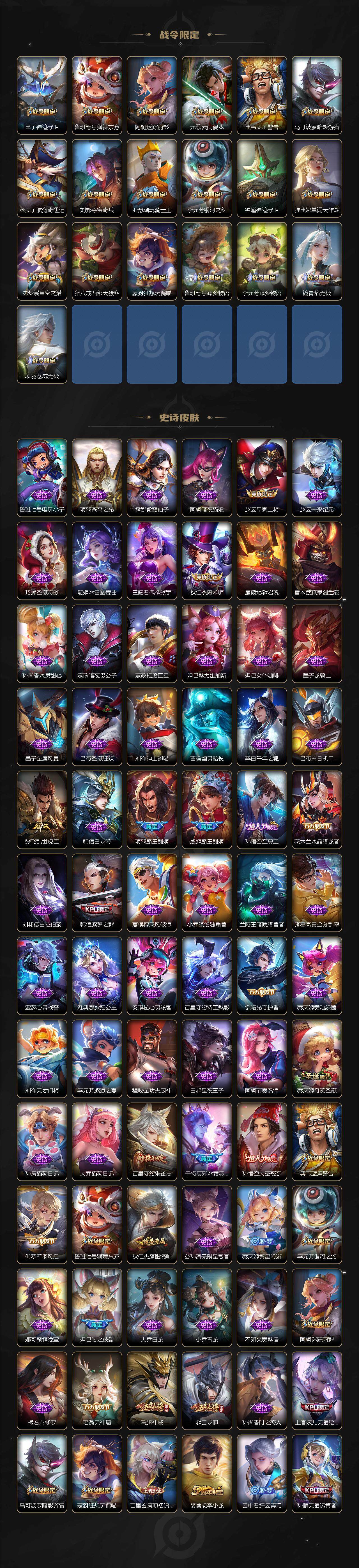 WZCMW3368686王者荣耀账号详情图4 WZCMW3368686王者荣耀账号详情图4