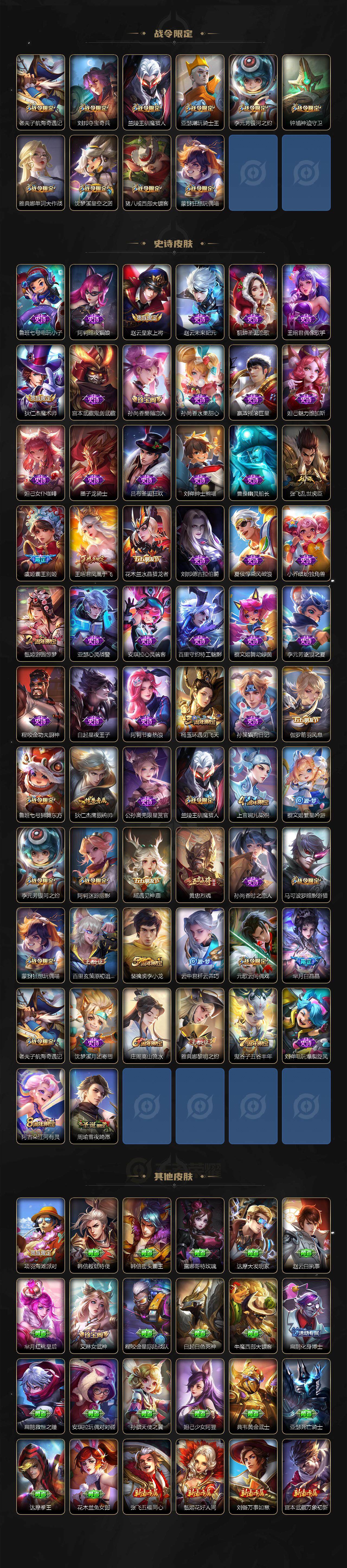 WZCMW3320296王者荣耀账号详情图3 WZCMW3320296王者荣耀账号详情图3