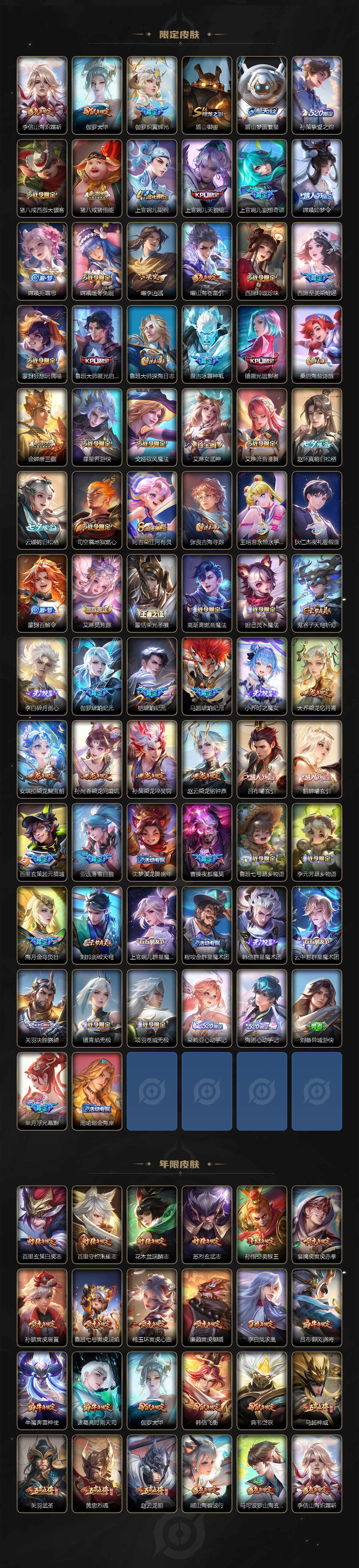 WZ0349214王者荣耀账号详情图5 WZ0349214王者荣耀账号详情图5