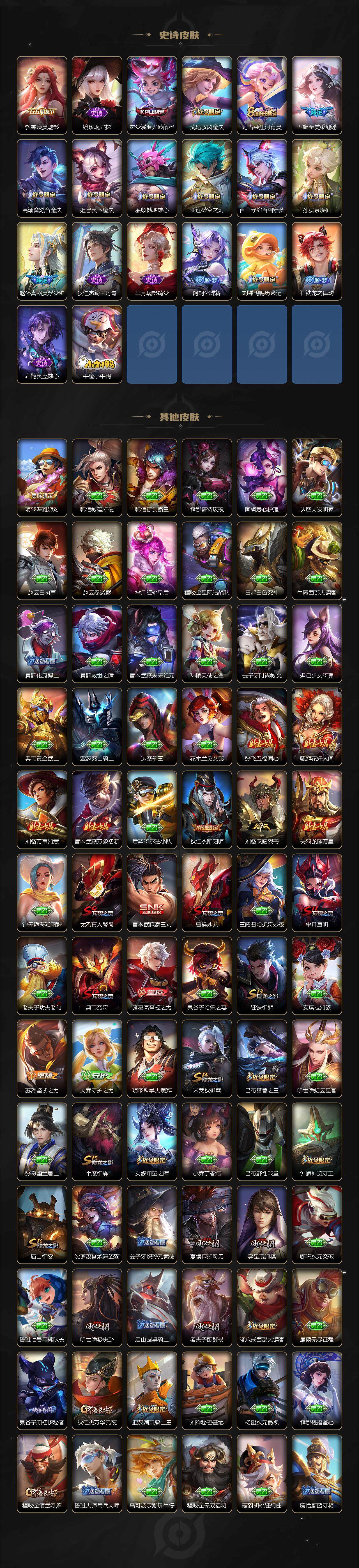 WZCMW3368701王者荣耀账号详情图4 WZCMW3368701王者荣耀账号详情图4