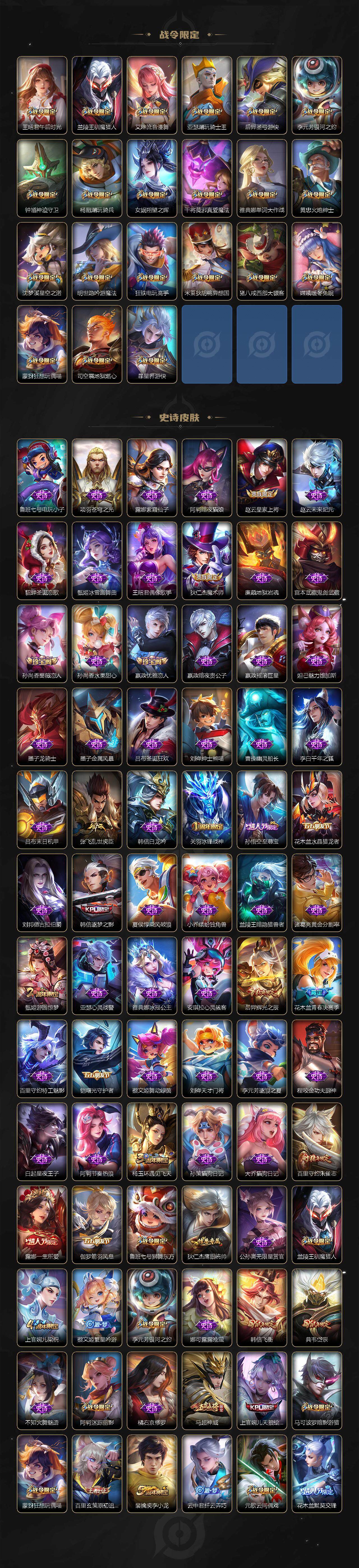 WZCMW3368696王者荣耀账号详情图4 WZCMW3368696王者荣耀账号详情图4