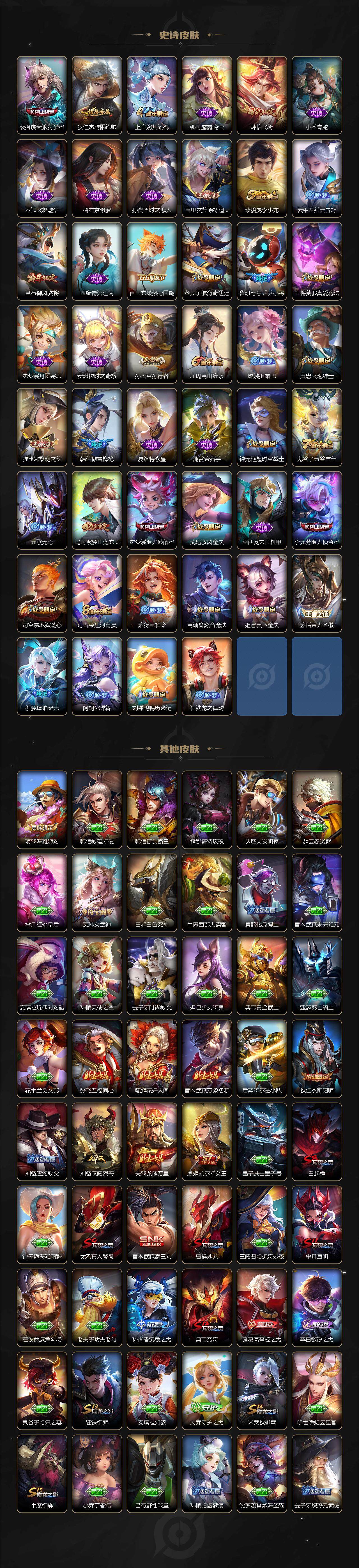 WZCMW3321198王者荣耀账号详情图4 WZCMW3321198王者荣耀账号详情图4