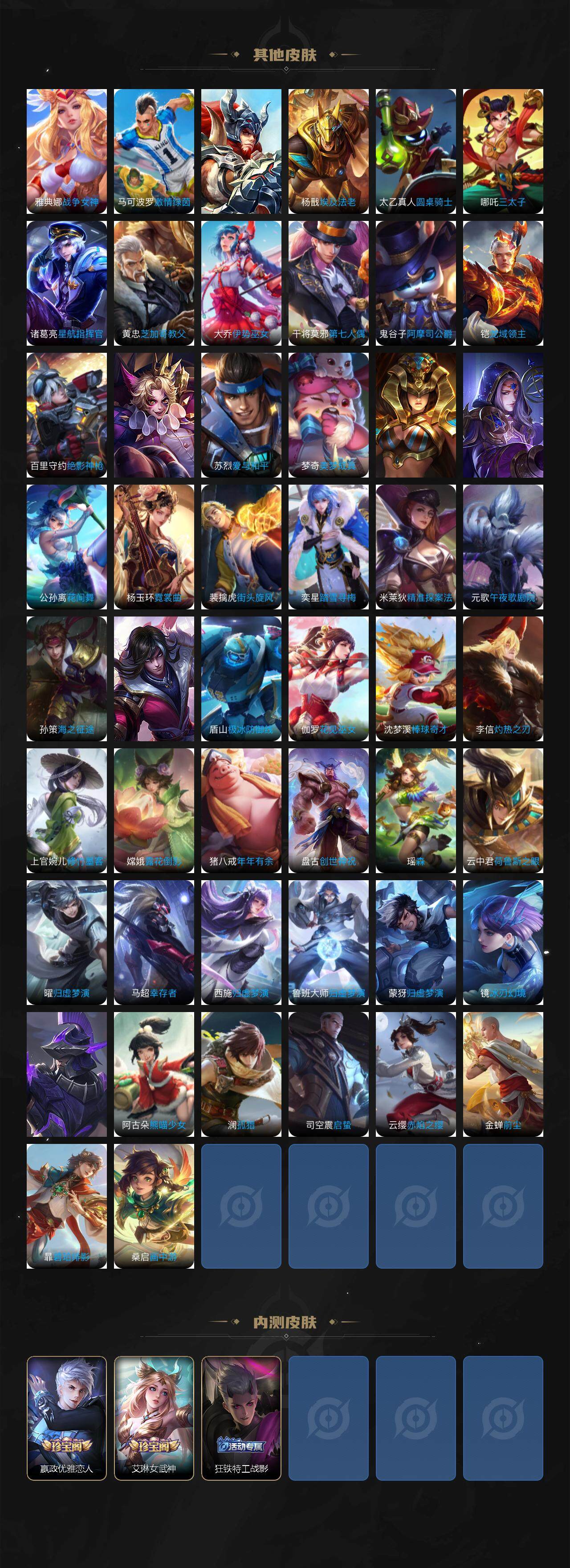 WZCMW3321198王者荣耀账号详情图6 WZCMW3321198王者荣耀账号详情图6