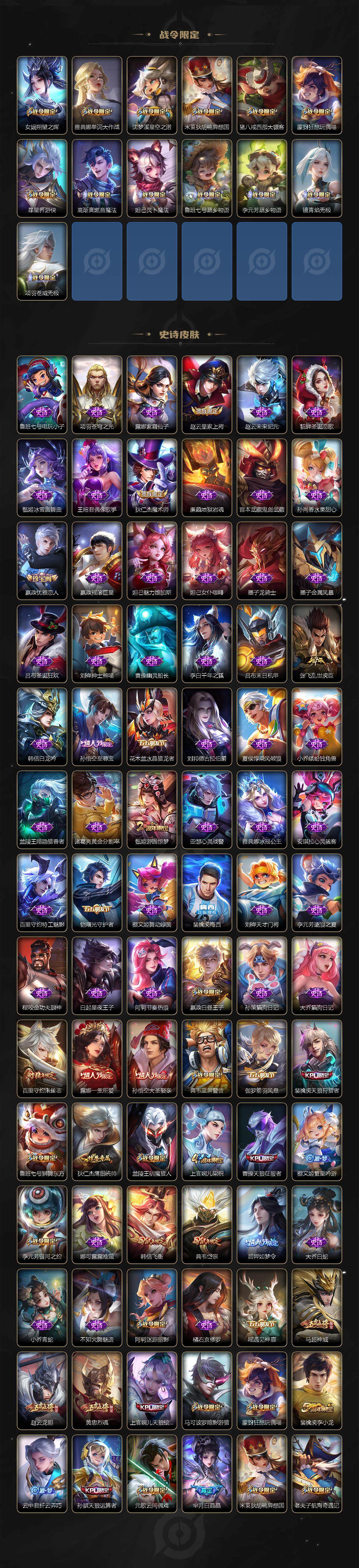 WZEY3323017王者荣耀账号详情图4