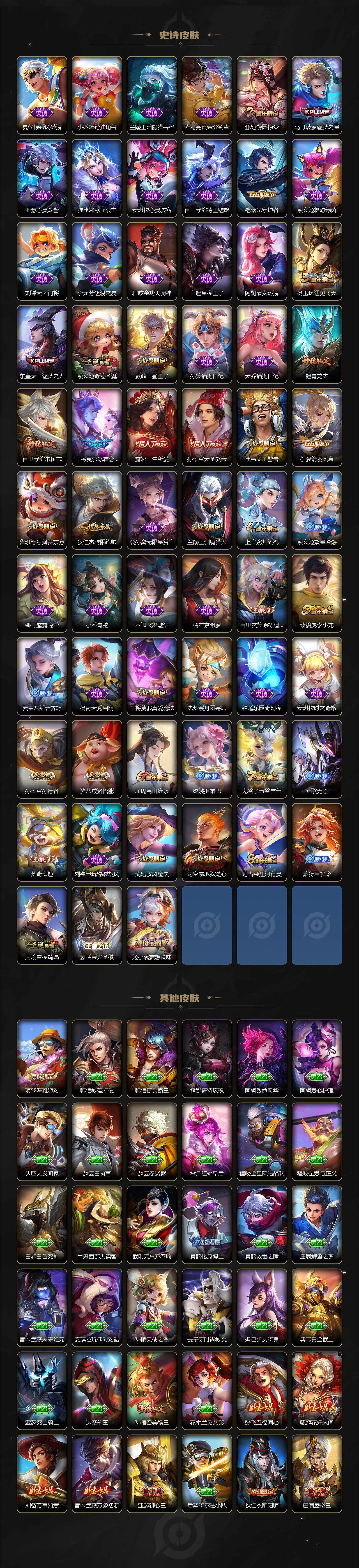 WZCMW3322174王者荣耀账号详情图4 WZCMW3322174王者荣耀账号详情图4