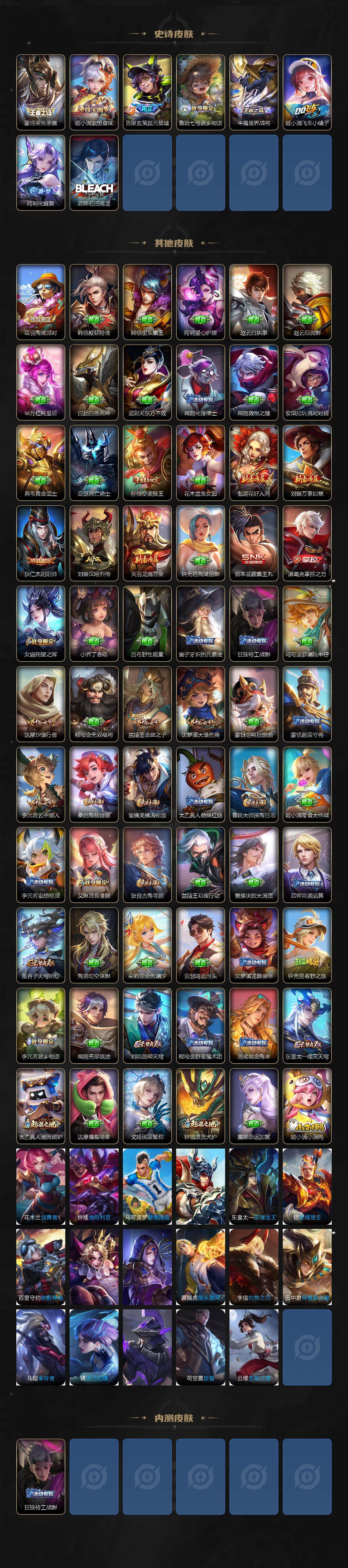 WZXS3385175王者荣耀账号详情图4