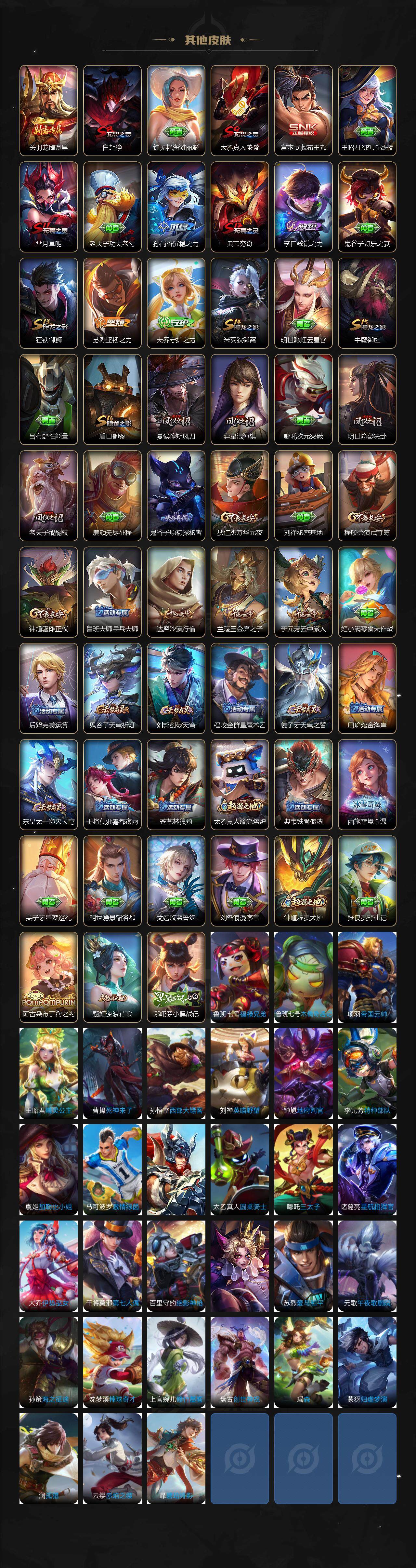 WZLX3363359王者荣耀账号详情图3 WZLX3363359王者荣耀账号详情图3