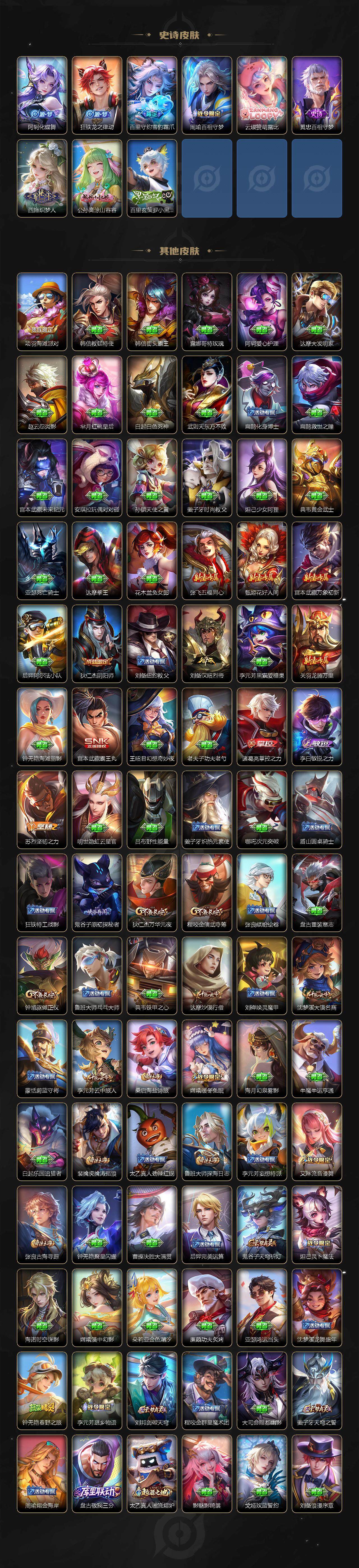 WZ0349314王者荣耀账号详情图4 WZ0349314王者荣耀账号详情图4