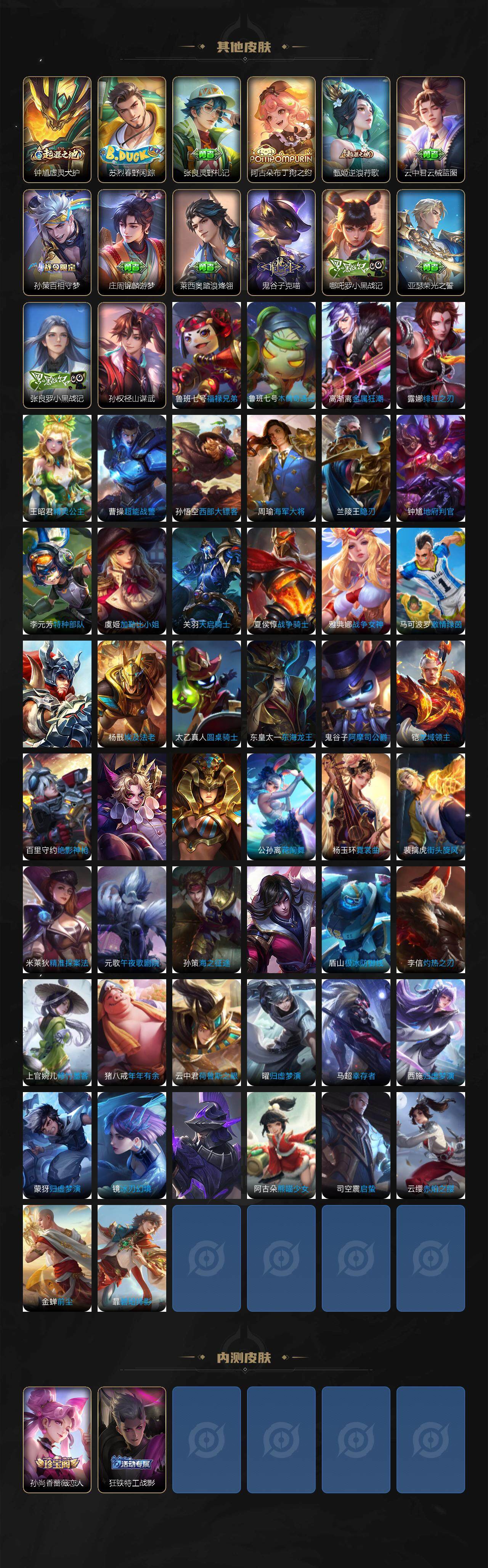 WZ0349314王者荣耀账号详情图5 WZ0349314王者荣耀账号详情图5