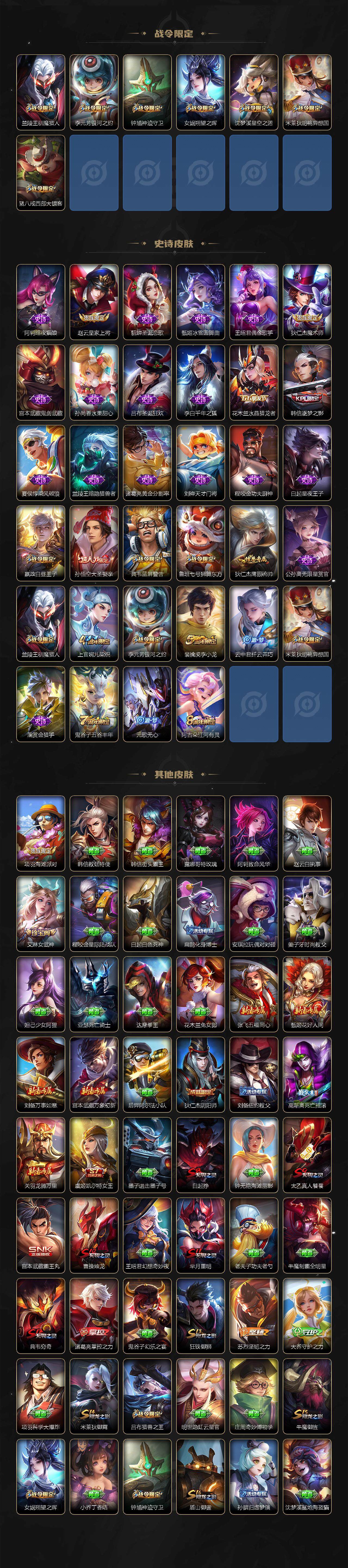 WZLX3335841王者荣耀账号详情图3 WZLX3335841王者荣耀账号详情图3