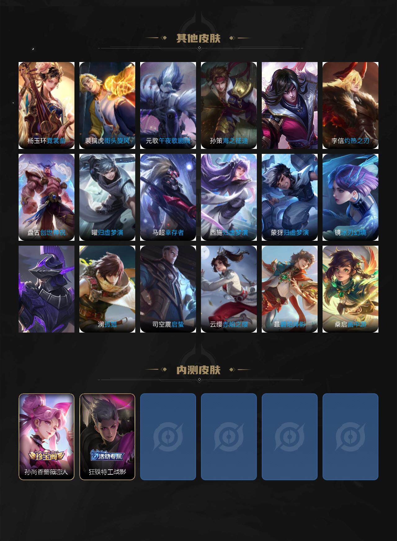 WZLX3335845王者荣耀账号详情图4 WZLX3335845王者荣耀账号详情图4