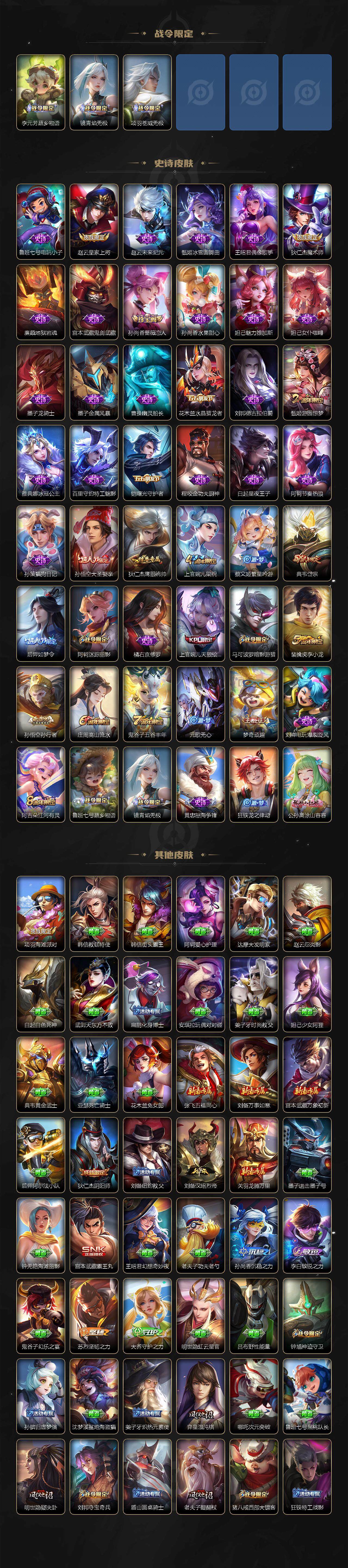 WZCMW3334575王者荣耀账号详情图3