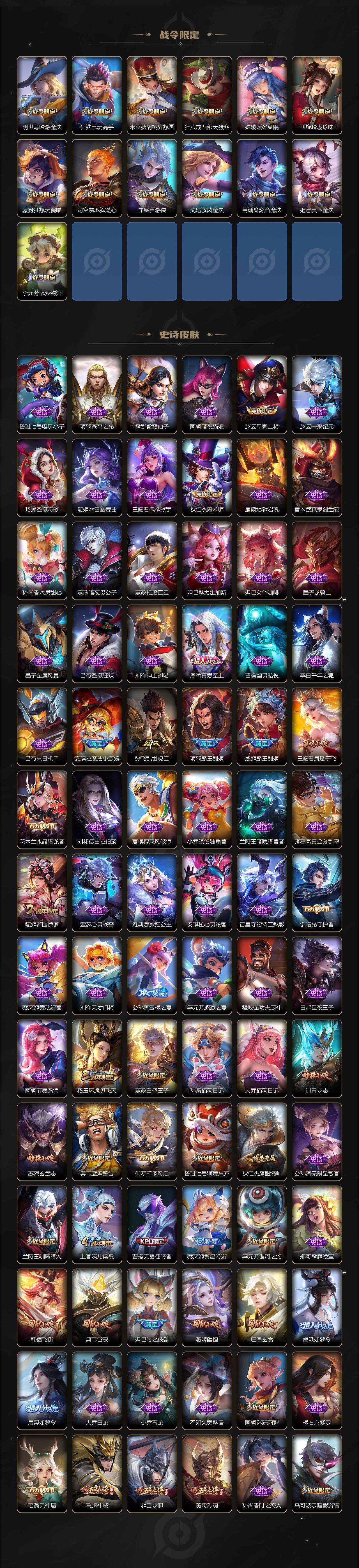 WZCMW3368215王者荣耀账号详情图5 WZCMW3368215王者荣耀账号详情图5