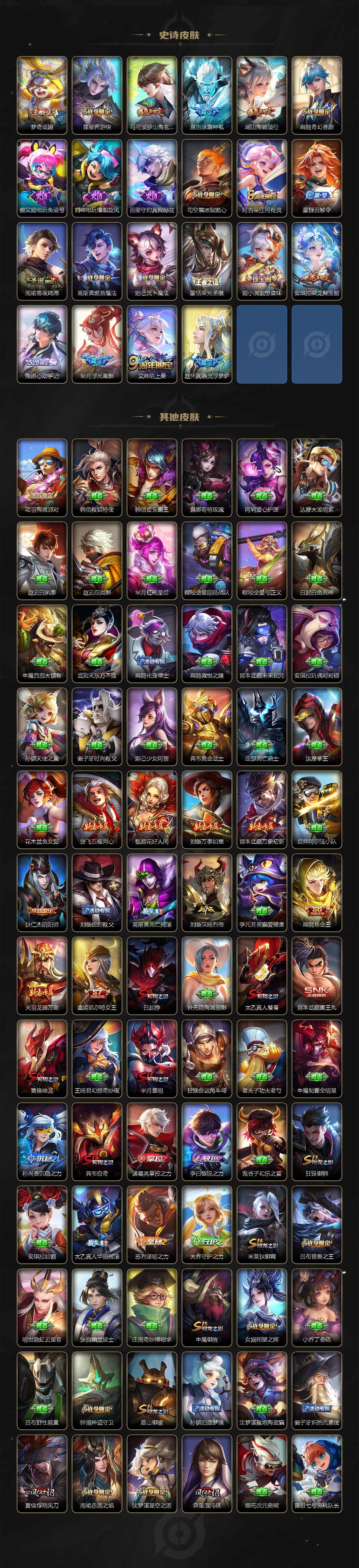 WZXS3385210王者荣耀账号详情图6 WZXS3385210王者荣耀账号详情图6