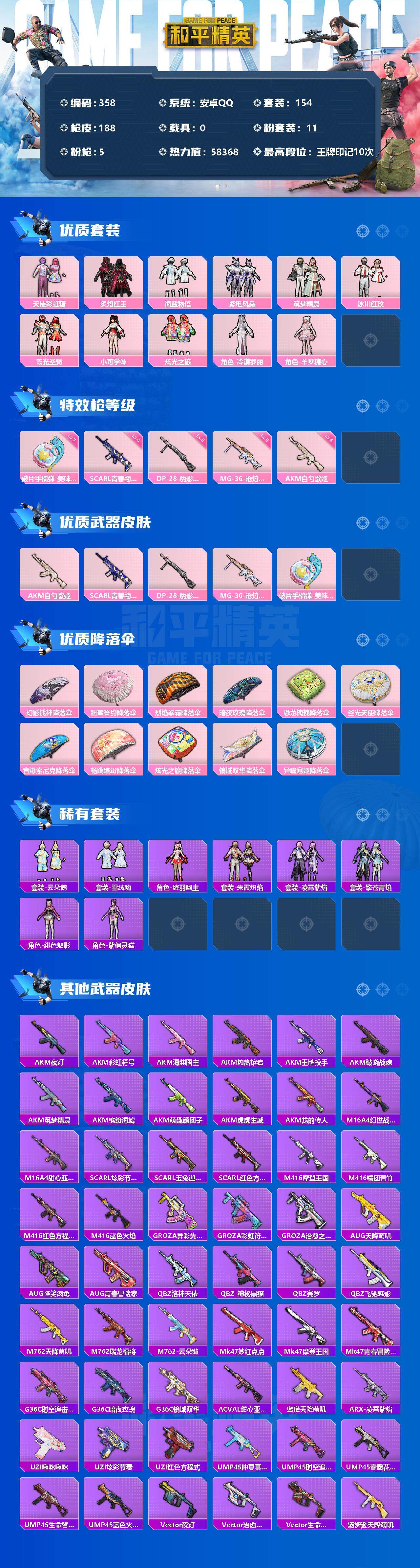 HPCMW3422841和平精英账号详情图2 HPCMW3422841和平精英账号详情图2