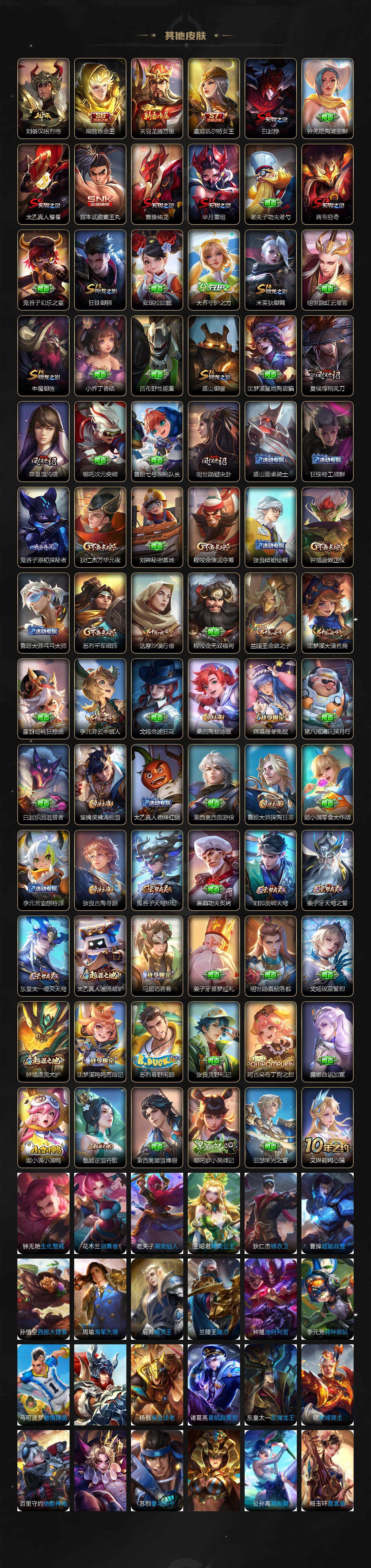 WZ0349325王者荣耀账号详情图4 WZ0349325王者荣耀账号详情图4