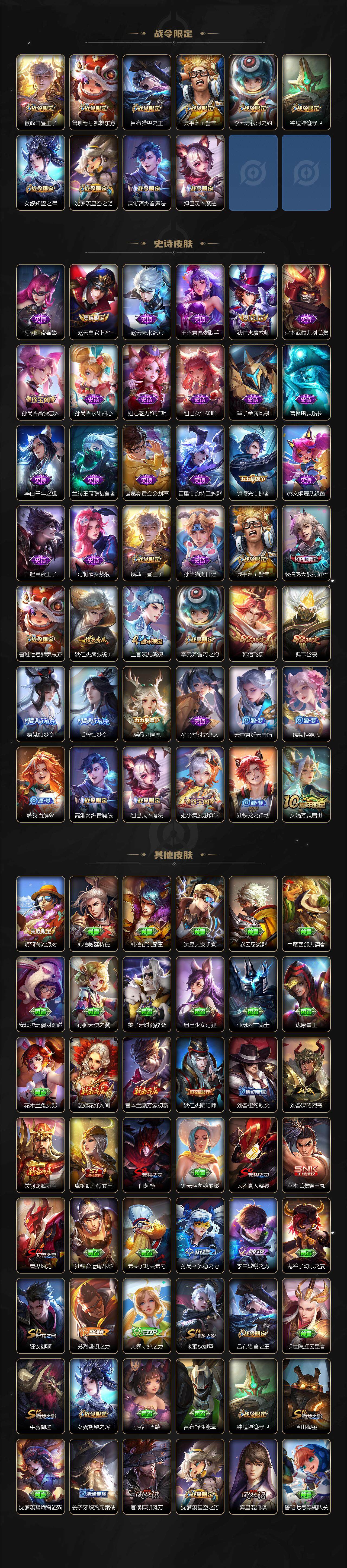 WZXS3385222王者荣耀账号详情图3