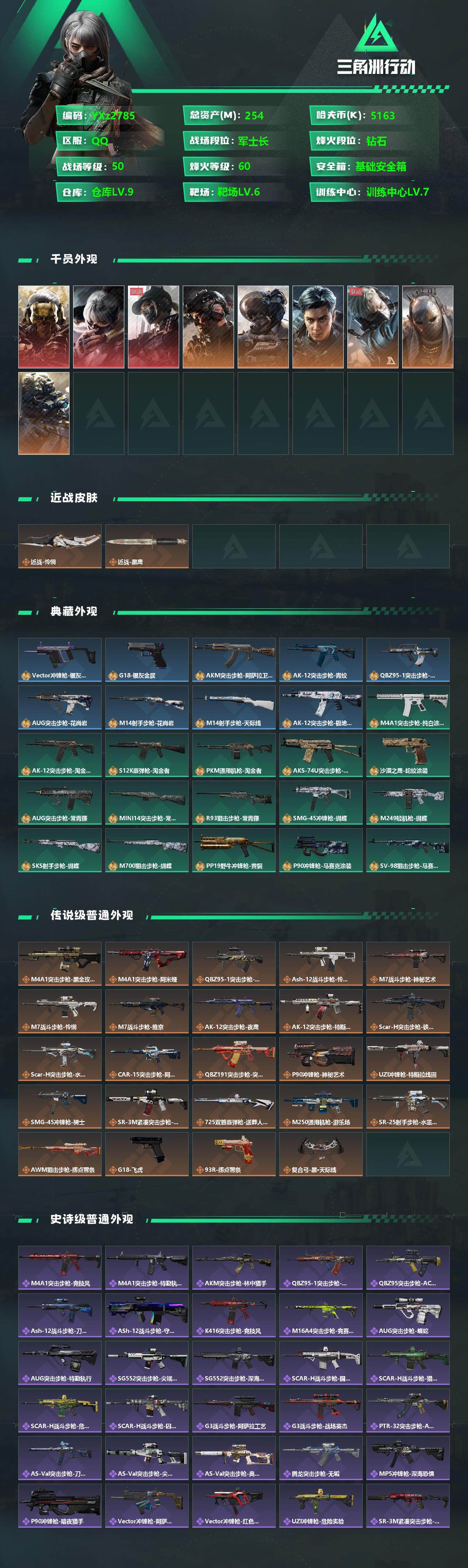 SJZCMW349807三角洲行动账号详情图2