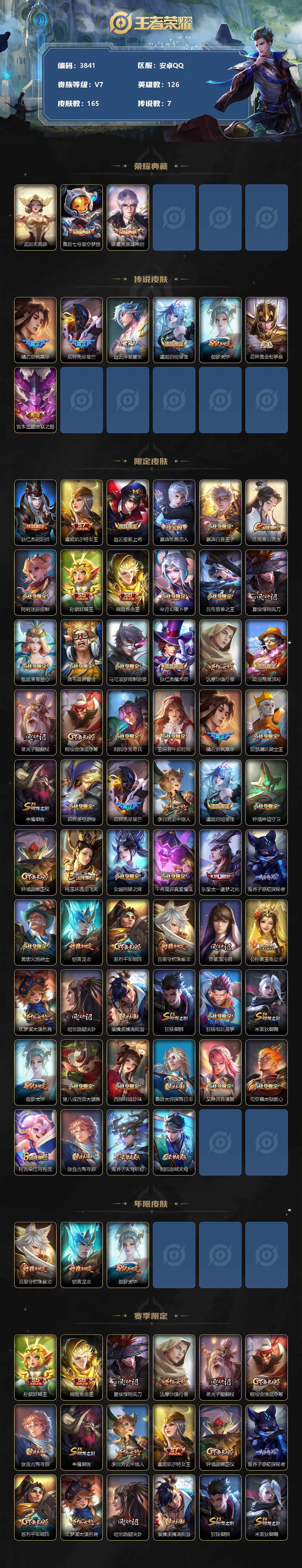 WZCMW3338379王者荣耀账号详情图2