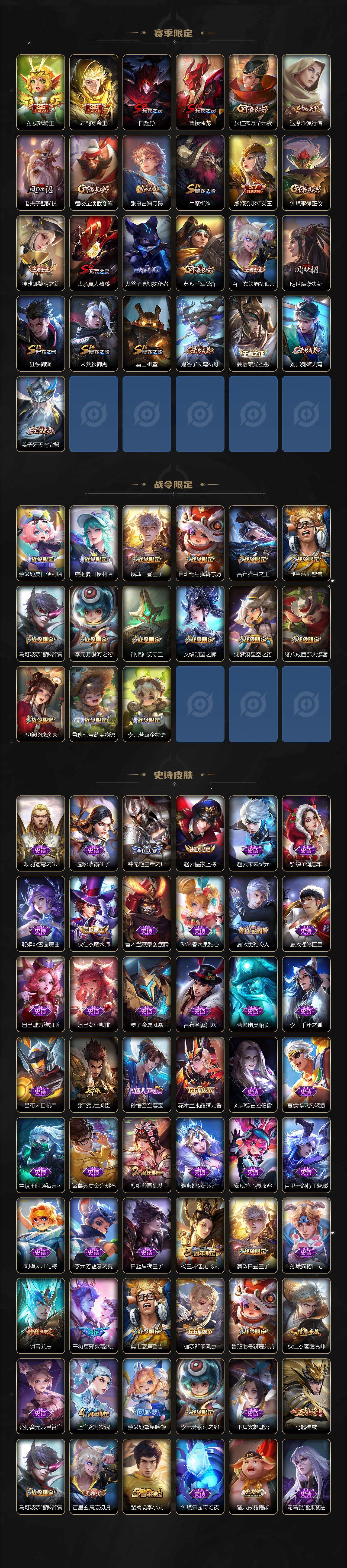 WZXS3390453王者荣耀账号详情图3