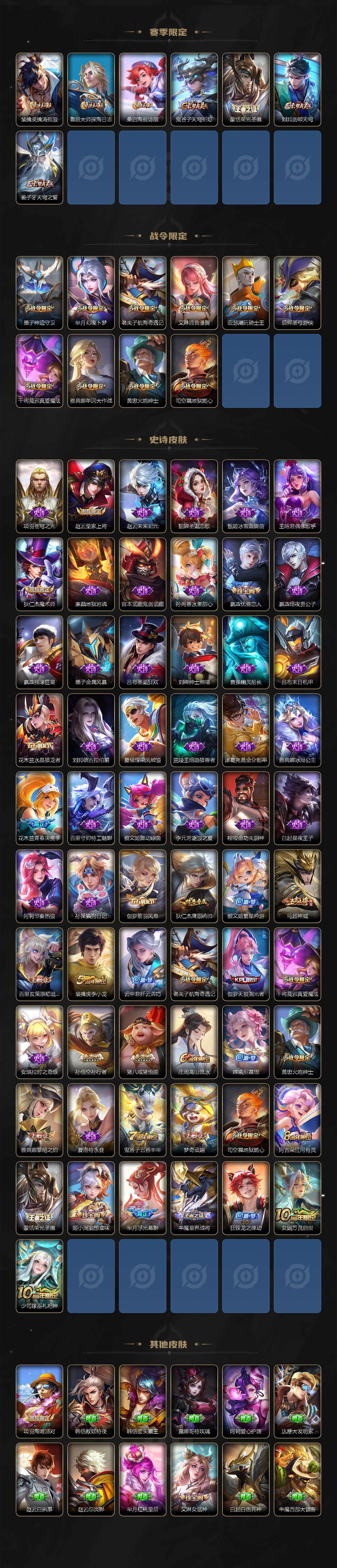 WZ0349337王者荣耀账号详情图3 WZ0349337王者荣耀账号详情图3