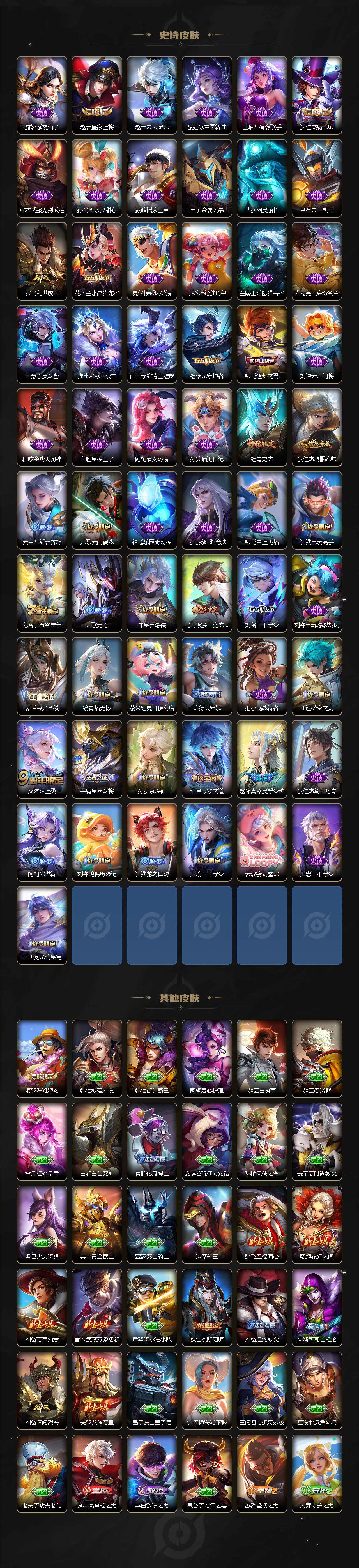 WZCMW3340719王者荣耀账号详情图3 WZCMW3340719王者荣耀账号详情图3