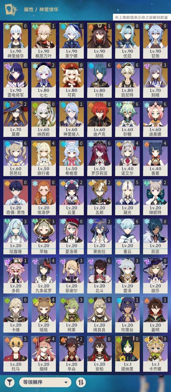 YSEY313881原神账号详情图3