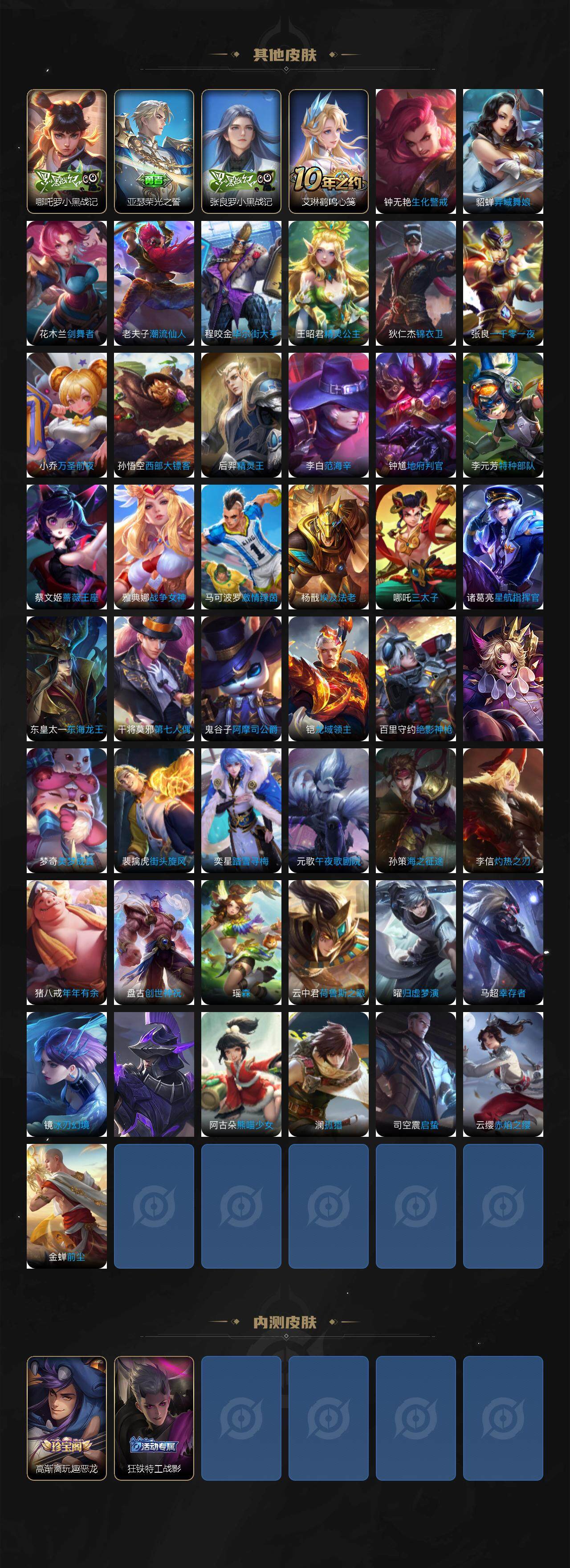 WZ0349328王者荣耀账号详情图6 WZ0349328王者荣耀账号详情图6