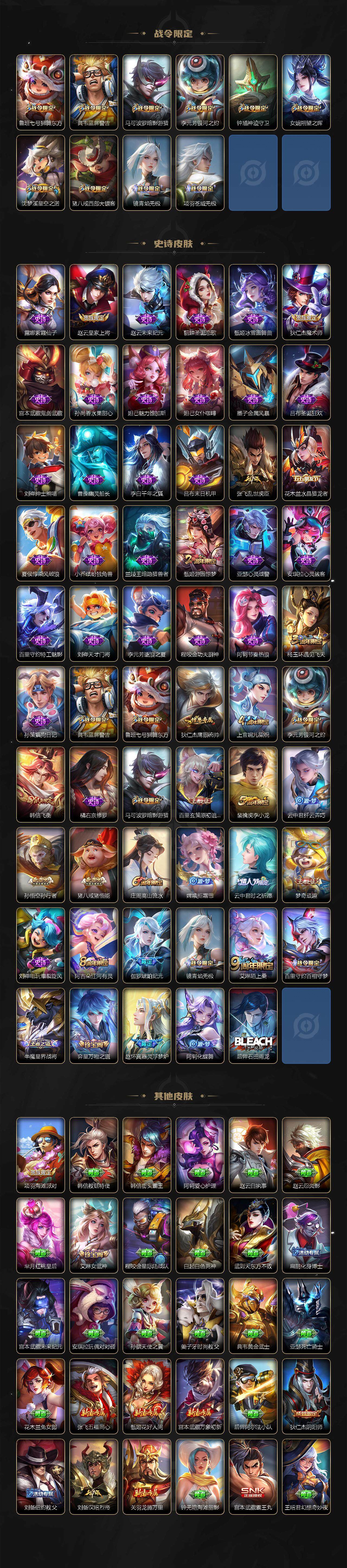 WZCMW3340278王者荣耀账号详情图3