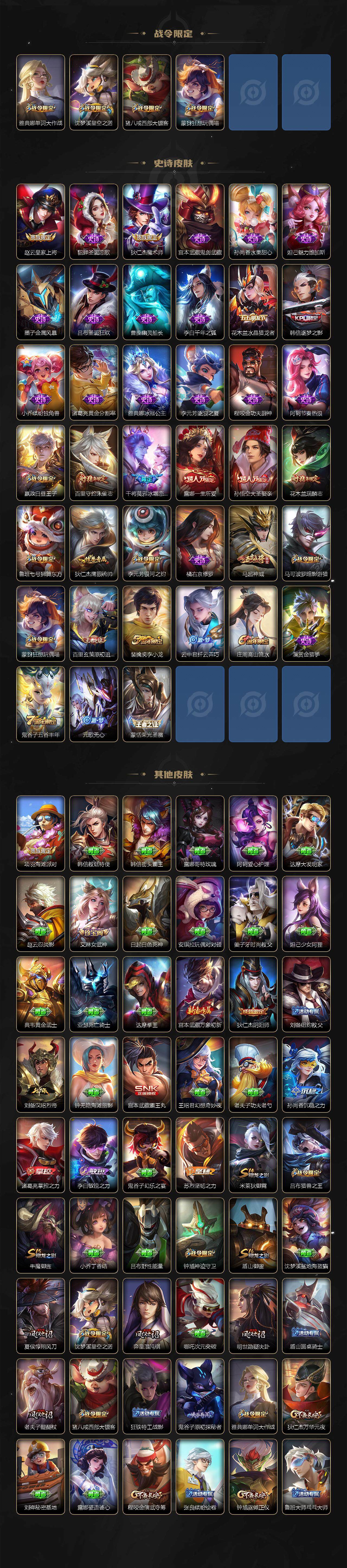 WZLX3347972王者荣耀账号详情图3