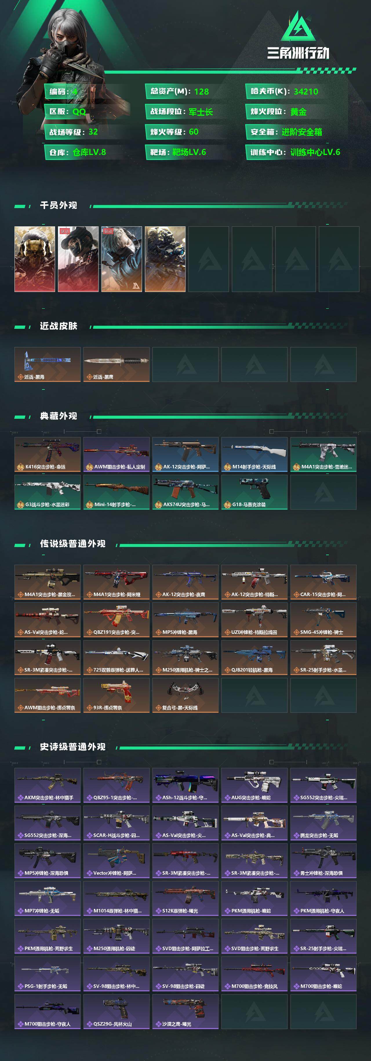 SJZCMW352213三角洲行动账号详情图2