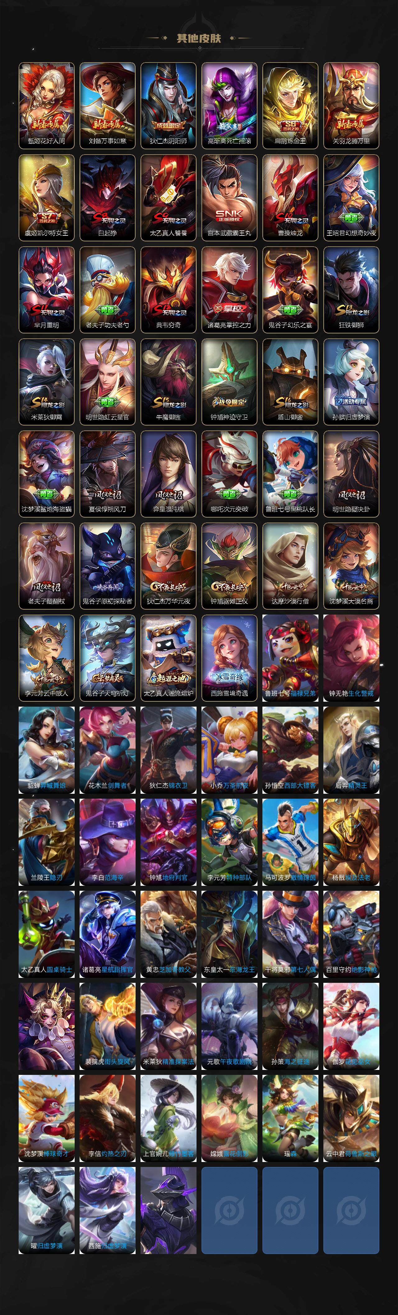 WZJZ3356784王者荣耀账号详情图3 WZJZ3356784王者荣耀账号详情图3