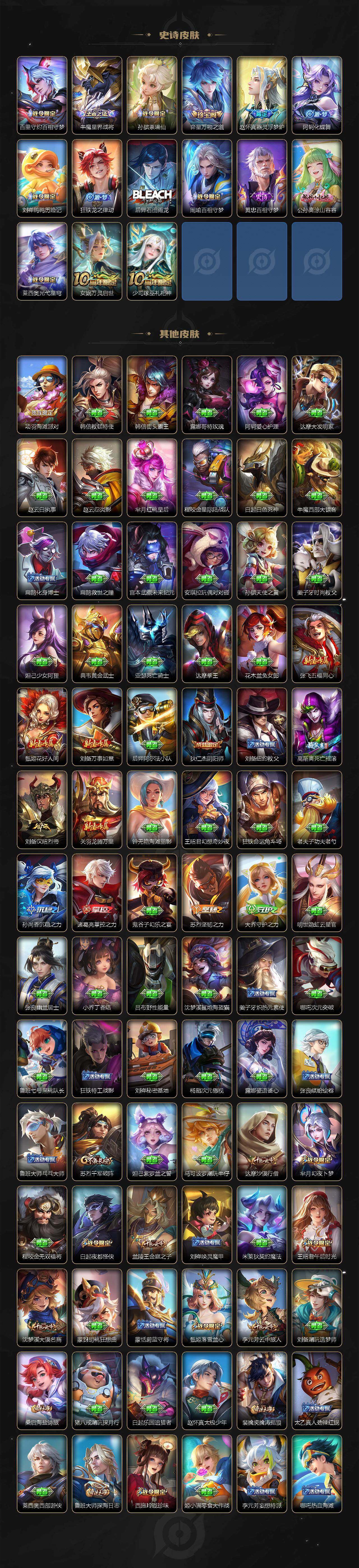 WZLFY3348009王者荣耀账号详情图4 WZLFY3348009王者荣耀账号详情图4